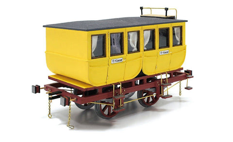 OCCRE Adler Wooden Train Wagon 1:24 Scale Model Kit Nuremberg