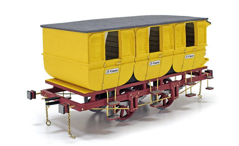 OCCRE Adler Wooden Train Wagon 1:24 Scale Model Kit Nuremberg