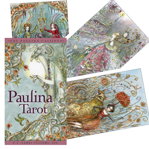 Paulina Tarot Deck by Paulina Cassidy 78 Cards with Guidebook US Games