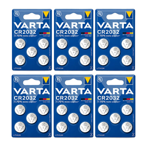 30x Varta CR2032 - 6 blister cards
