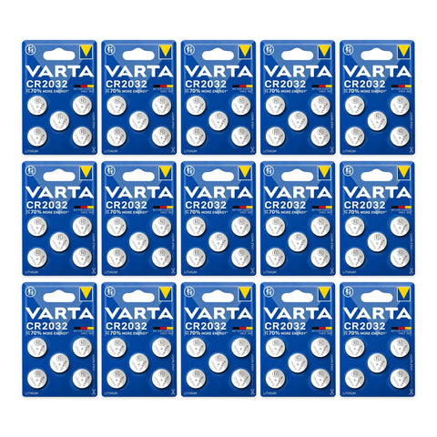 75x Varta CR2032 - 15 blister cards