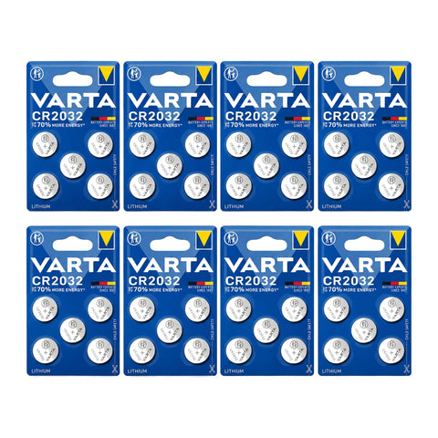 40x Varta CR2032 - 8 blister cards