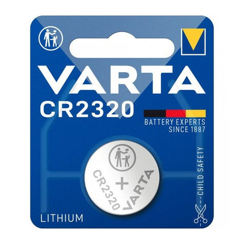 1x Varta CR2320 3V Lithium Coin Cell Battery 135mAh Button Cell