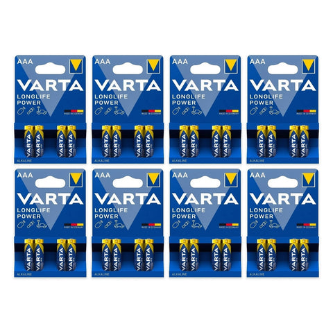 32x Varta Longlife Power AAA - 8 packs of 4