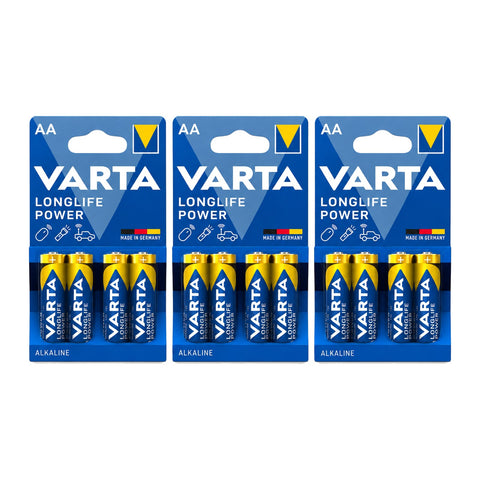 12x Varta Longlife Power AA - 3 packs