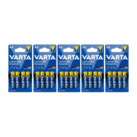 20x Varta Longlife Power AA - 5 packs