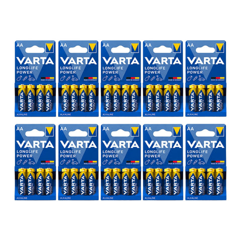 40x Varta Longlife Power AA - 10 packs