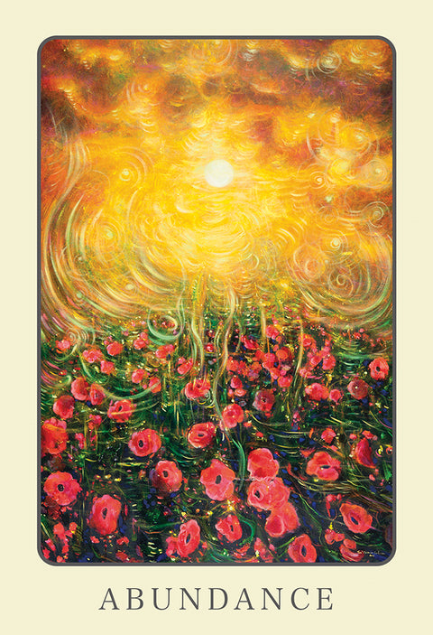 Peace Oracle Deck Cards Toni Carmine Esoteric Telling Blue Angel NEW