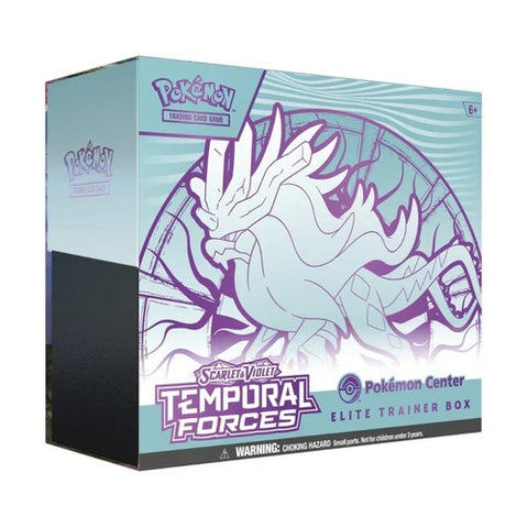 Pokemon TCG Temporal Forces Pokemon Center Elite Trainer Box Flutter Mane