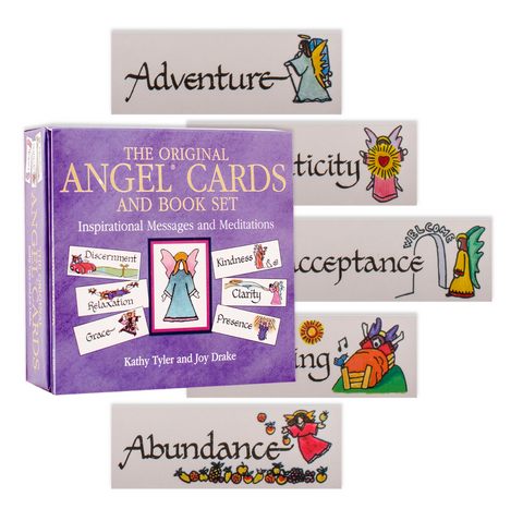 The Original Angel Cards & Book Set Silver Anniversary Oracle Deck