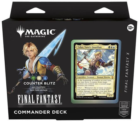 MTG Final Fantasy X Counter Blitz Commander Deck 100-Card Ready-to-Play