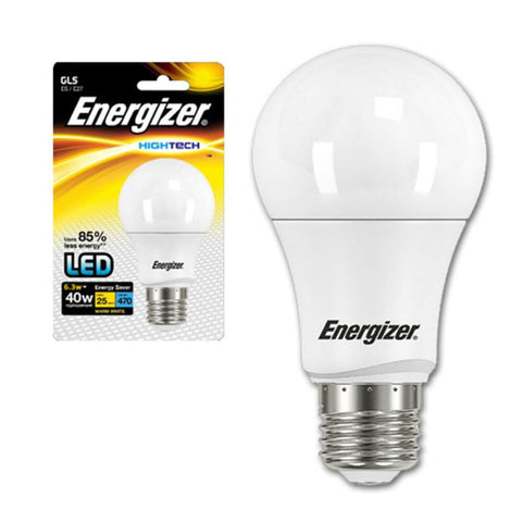 Energizer LED Golf Bulb E27 5.9W 470lm 2700K Warm White A+ Energy