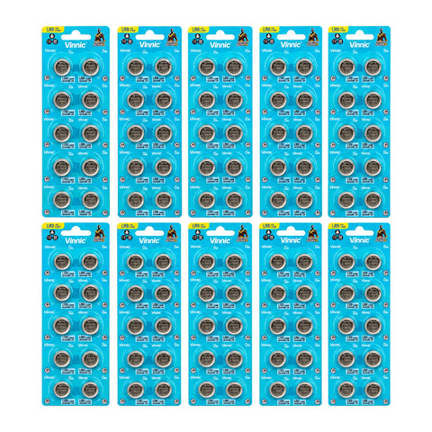 100x Vinnic LR9 625A - 10 blister cards