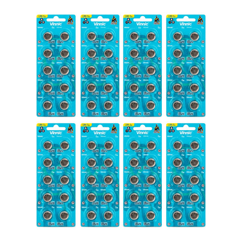 80x Vinnic LR9 625A - 8 blister cards