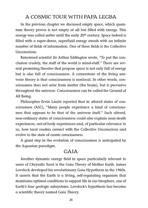 Chrysalis Tarot Book For Tarot Reading US Games Systems By Toney Brooks NEW