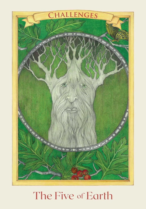 Celtic Elemental Tarot Deck 78 Cards & Guidebook by Findhorn Press