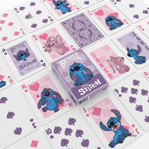 Disney Stitch Playing Cards Deck Bicycle