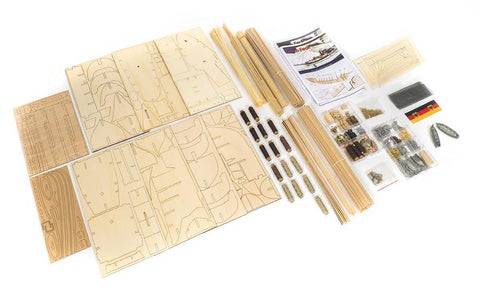 OCCRE Gorch Fock German Navy Training Ship 1:95 Scale Model Kit
