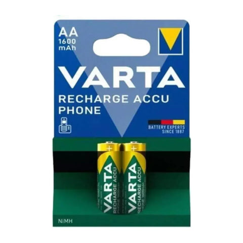 VARTA Phone AA NiMH 1600mAh Battery 2-Pack