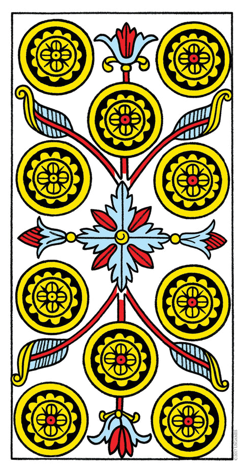 Cbd Tarot De Marseille Cards Deck Dr Yoav Ben Dov Esoteric