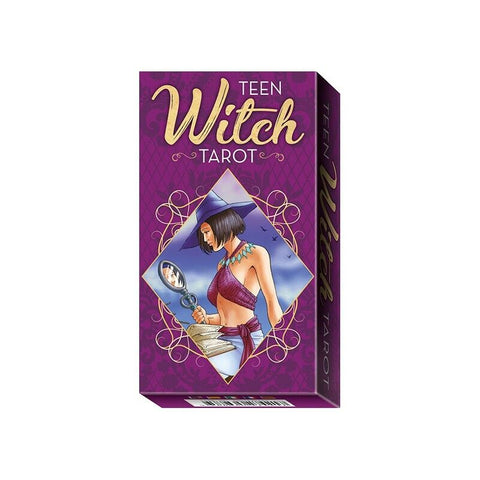 Teen Witch Tarot Cards Deck Fortune Esoteric Lo Scarabeo Platano Tuan Italy NEW