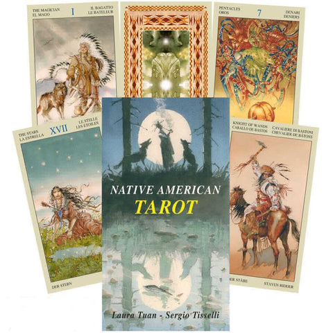 Native American Tarot Deck by Lo Scarabeo 78 Cards with Guidebook