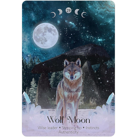 Lunar Magic Oracle Cards Deck Dusserre
