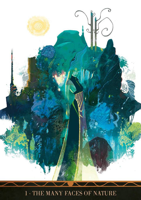 Visions Of Duality Inspirational Cards Deck & Book Reflections Lo Scarabeo