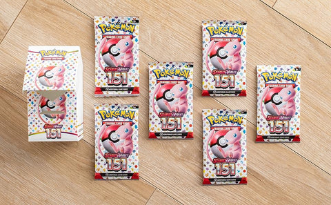 Pokémon TCG Scarlet & Violet 151 Booster Bundle – 6 English Packs