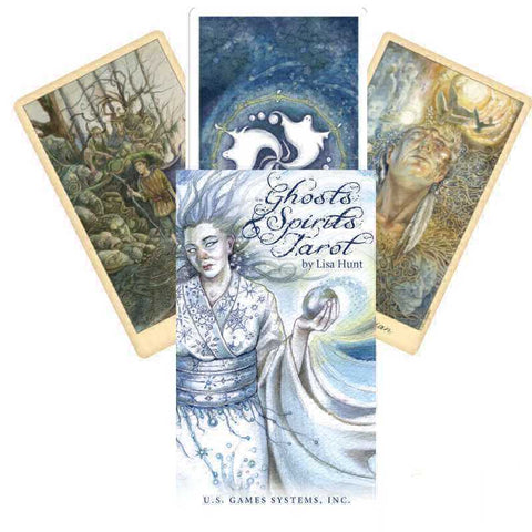 Ghosts & Spirits Tarot Deck by Lisa Hunt 78 Cards US Games New Sealed