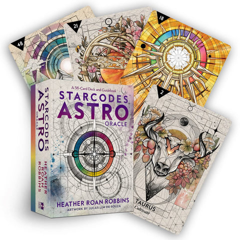 STARCODES ASTRO ORACLE CARDS DECK & GUIDEBOOK HAY HOUSE HEATHER ROAN ROBBINS NEW