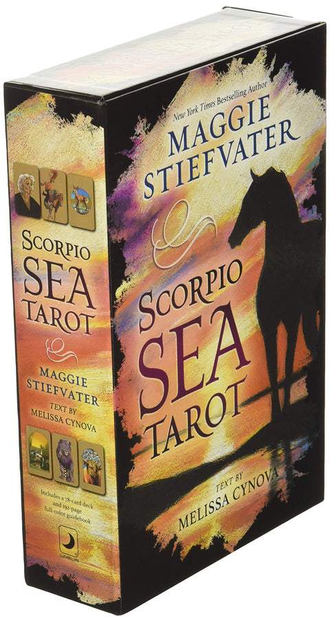 Scorpio Sea Tarot Cards Deck & Book Set Llewellyn Maggie Stiefvater Cynova