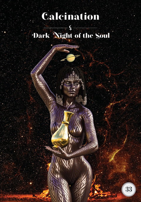 Black Moon Lilith Cosmic Alchemy Oracle Cards Deck  By Adama Sesay