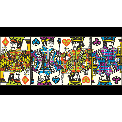 The Beatles Playing Cards Deck Theory 11 Orange Magic Tricks Quality USA