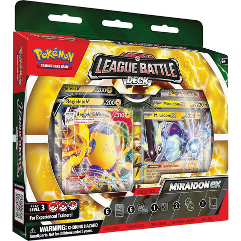 Pokemon TCG Miraidon ex League Battle Deck Regieleki VMAX 60-Card