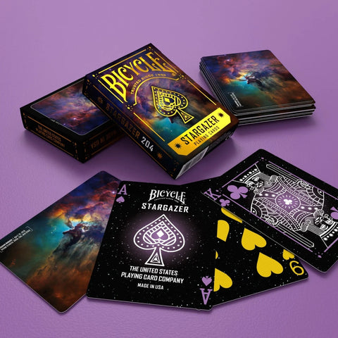Bicycle Stargazer 204 Playing Cards Poker Deck Lagoon Nebula Hubble Art