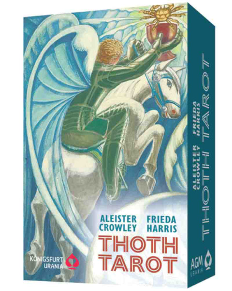 Thoth Tarot Cards De Luxe Aleister Crowley By Frieda Harris Art Agm 1067012377