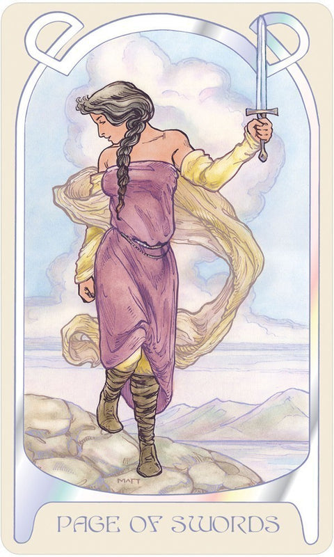 Ethereal Visions Tarot Luna Edition Deck by Matt Hughes w/ Guidebook
