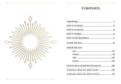 Ukrainian Tarot Deck & Guidebook 78 Cards by Schiffer Publishing