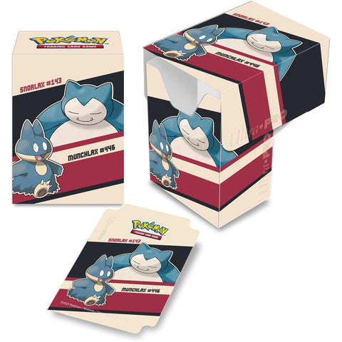 Snorlax and Munchlax Full-View Deck Box for Pokémon Ultra Pro