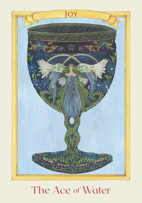 Celtic Elemental Tarot Deck 78 Cards & Guidebook by Findhorn Press