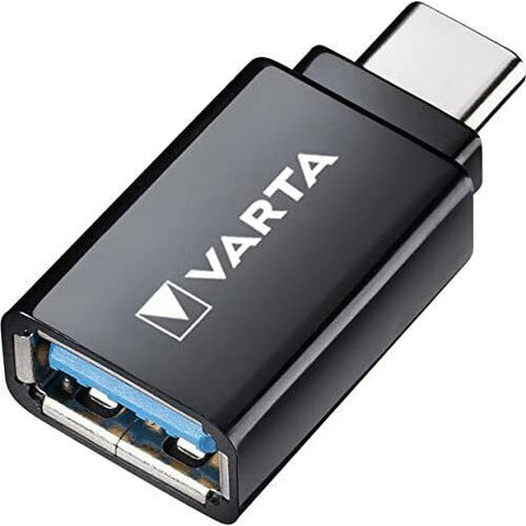 Varta USB Type C Charge & Sync Adapter 3.0A Fast Charger Black