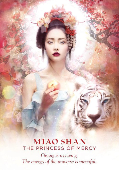 Divine Feminine Oracle Cards 53-Card Deck & Guidebook by Meggan Watterson