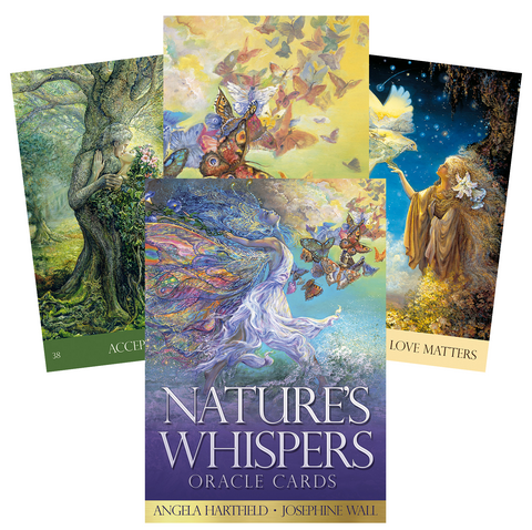 Nature's Whispers Oracle Card Deck by Blue Angel 50 Cards New Sealed