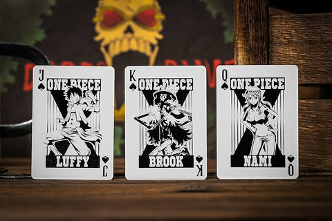 One Piece Brook Playing Cards Deck Card Mafia Embossed Licensed Anime
