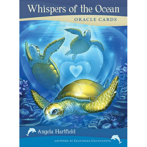 Whispers Of The Ocean Oracle Cards Deck Esoteric Blue Angel Fortune