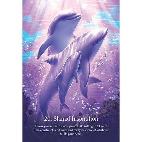 Whispers Of The Ocean Oracle Cards Deck Esoteric Blue Angel Fortune
