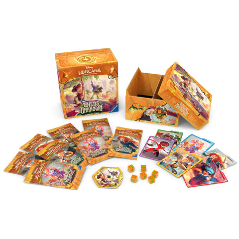Disney Lorcana TCG Wilds Unknown Illumineers Trove Box Set 8 Boosters