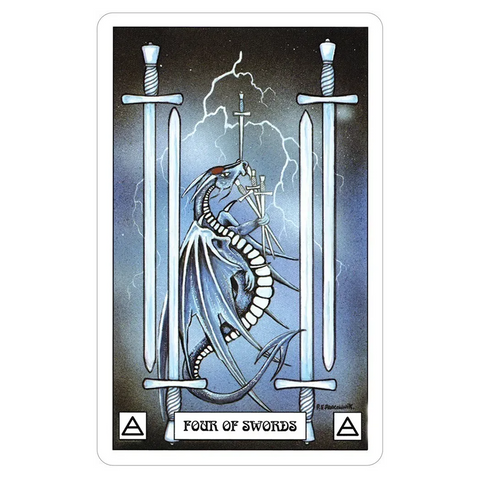 Dragon Tarot Card Deck 78 Cards by Terry Donaldson US Games Systems New