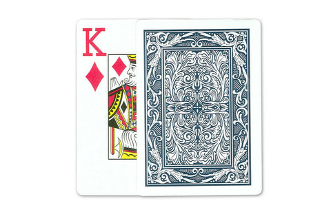 Maverick Blue Playing Cards Jumbo Index Deck Poker Magic Tricks Quality